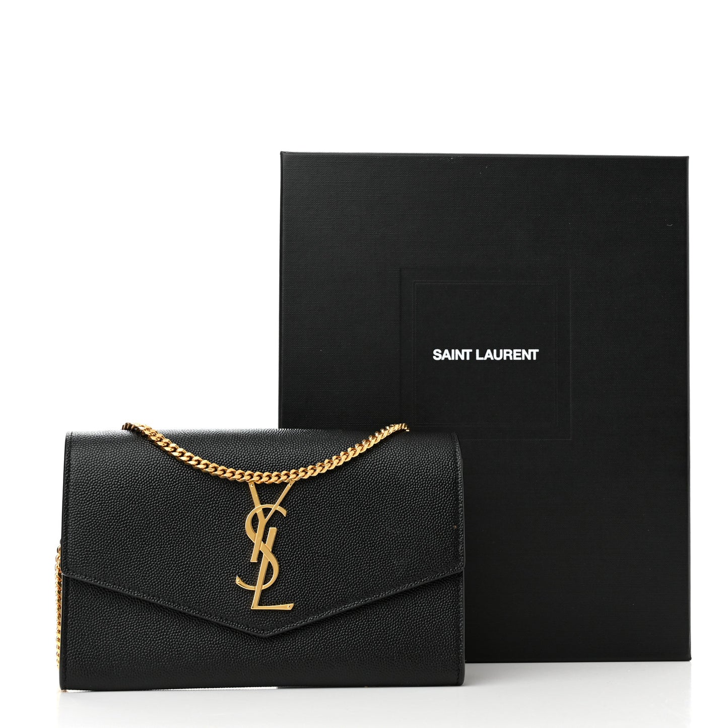 Grain De Poudre Uptown Chain Wallet Black