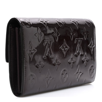 Louis Vuitton Vernis Sarah Wallet Amarante 3 of 8