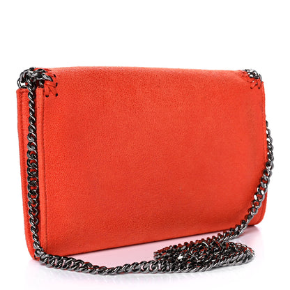 Stella McCartney Shaggy Deer Mini Falabella Crossbody Bag Flame 3 of 10