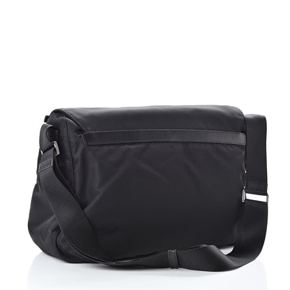 Prada Nylon Vela Messenger Bag Black 3 of 13