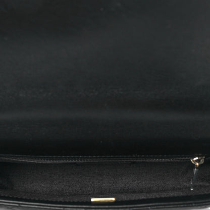 Chanel Lambskin Quilted Resin Bi-Color Chain Flap Bag Black 5 of 8