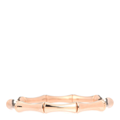 Gucci 18K Rose Gold Medium Bamboo Spring Bracelet 17 3 of 5