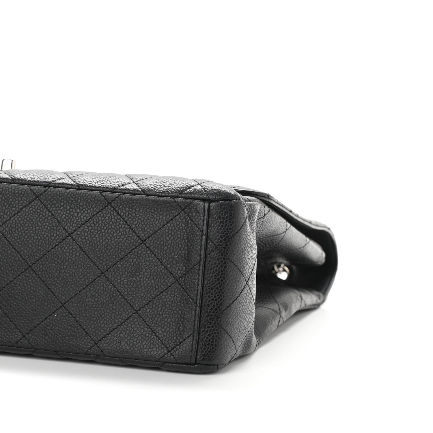 Chanel Caviar Quilted Maxi Double Flap Black 9 of 10