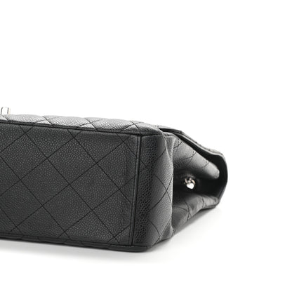 Chanel Caviar Quilted Maxi Double Flap Black 9 of 10