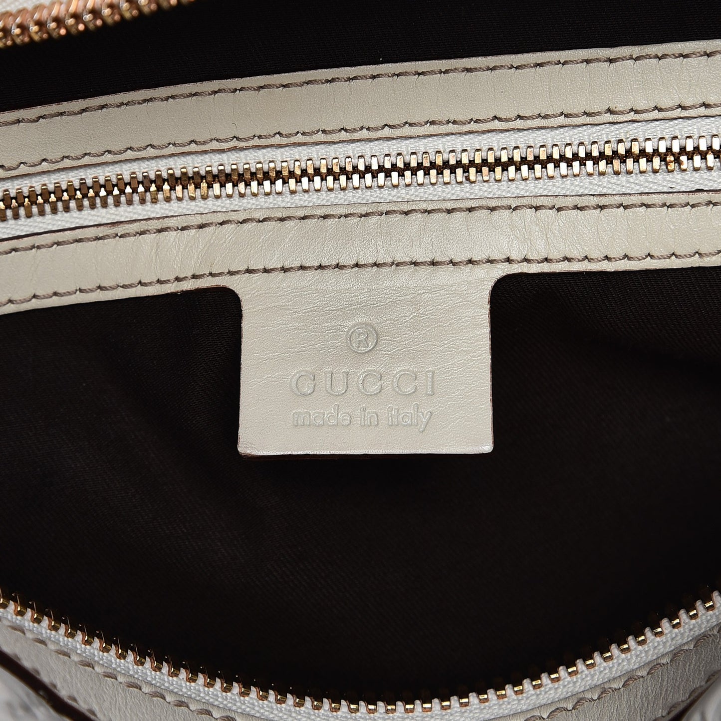 Guccissima Large Wave Boston Off White