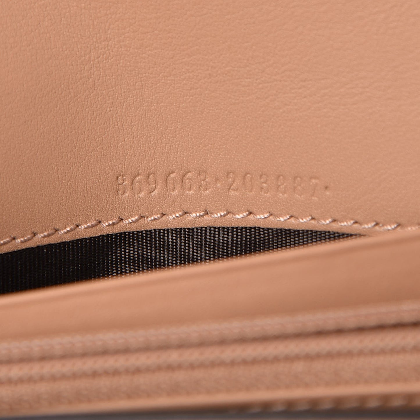 Moon Calfskin Icon Continental Wallet Camelia