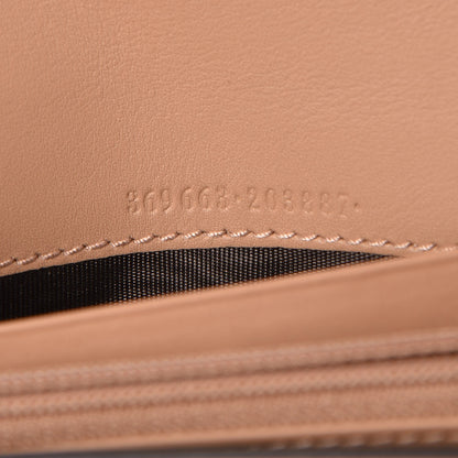 Gucci Moon Calfskin Icon Continental Wallet Camelia 6 of 7