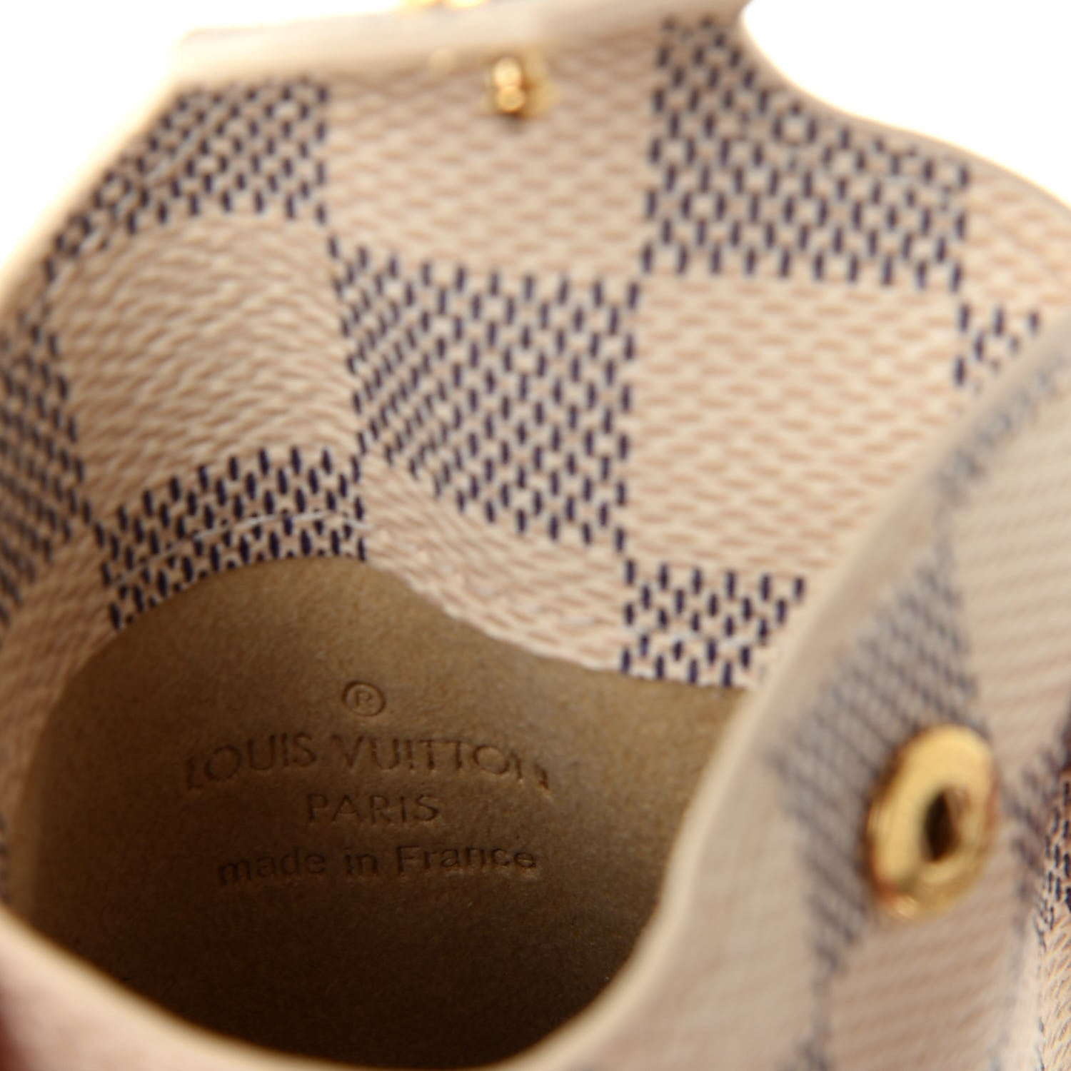 Louis Vuitton Damier Azur Sunglasses Case MM 5 of 5
