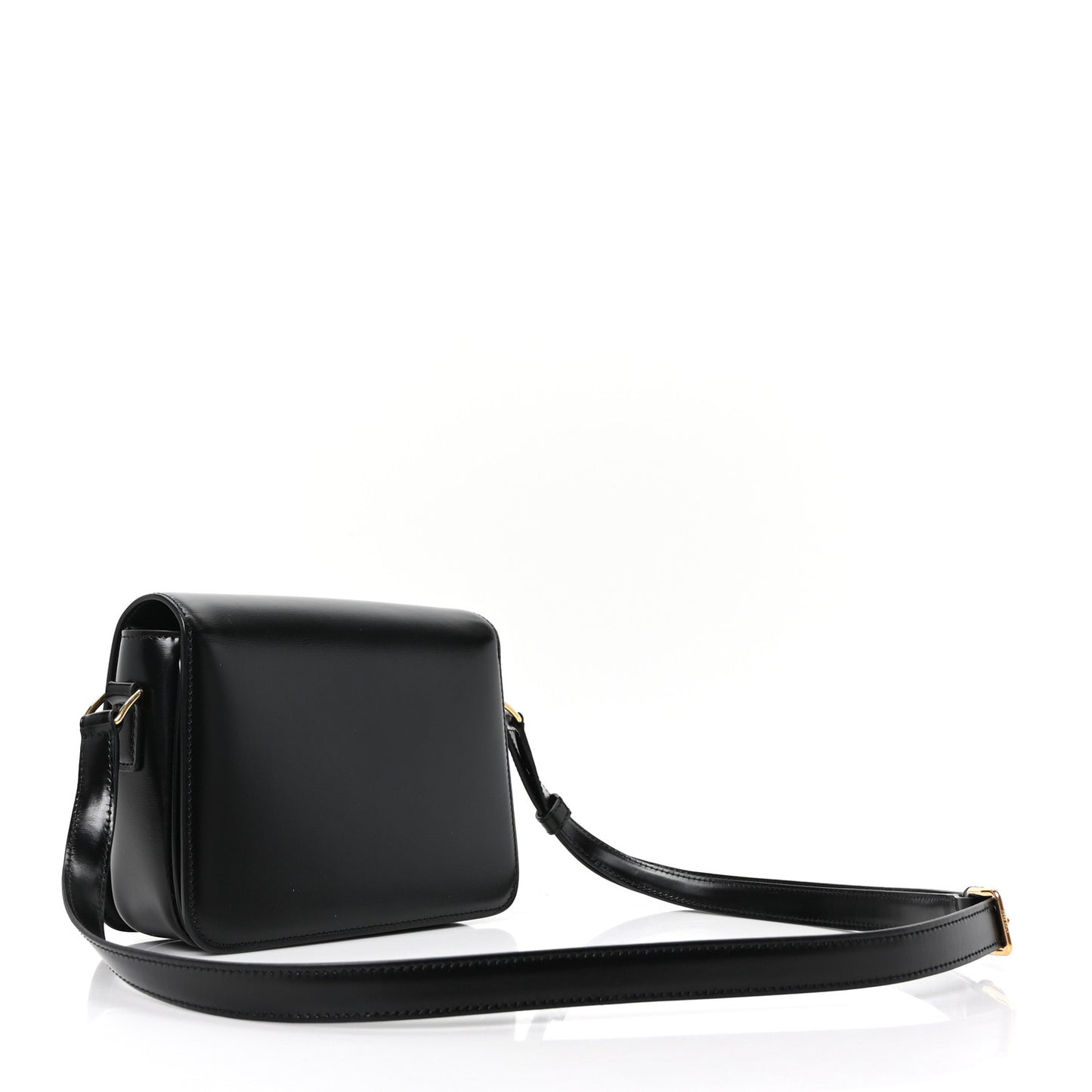 Shiny Calfskin Teen Triomphe Black