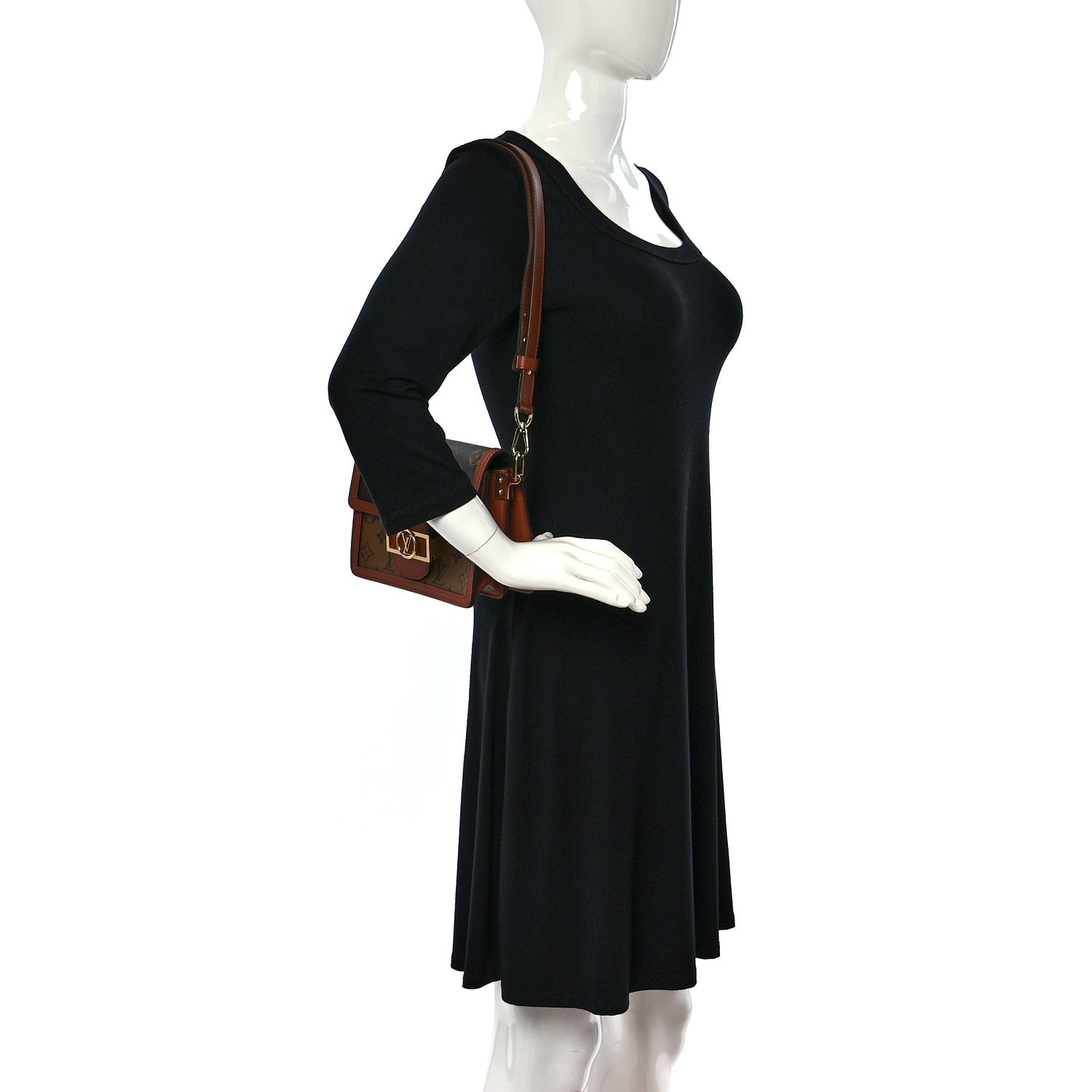 Louis Vuitton Reverse Monogram Dauphine Mini 2 of 8