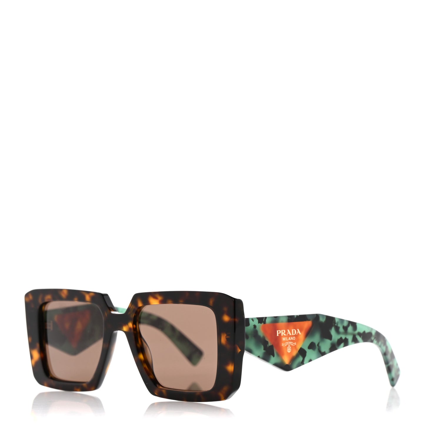 Acetate Symbole Sunglasses SPR 23Y Red Tortoise