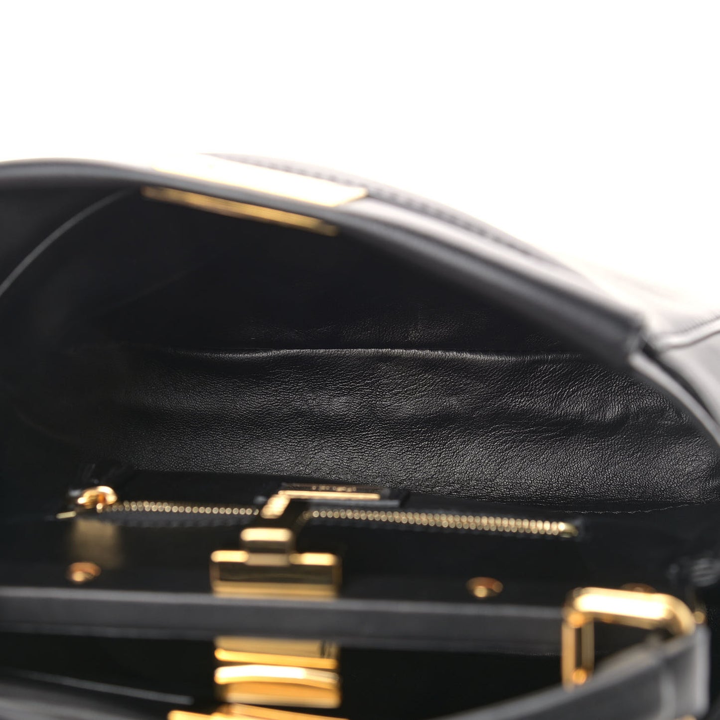 Nappa Mini Peekaboo Iconic Satchel Black