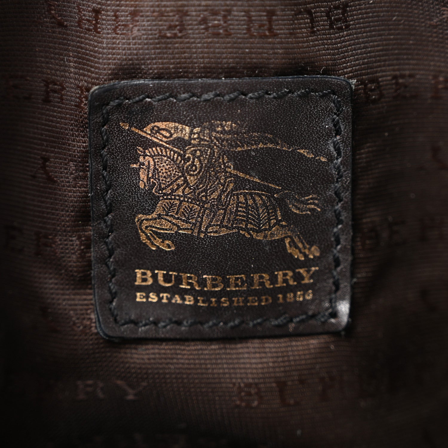 Burberry House Check Small Cosmetic Pouch Brown 6 of 12