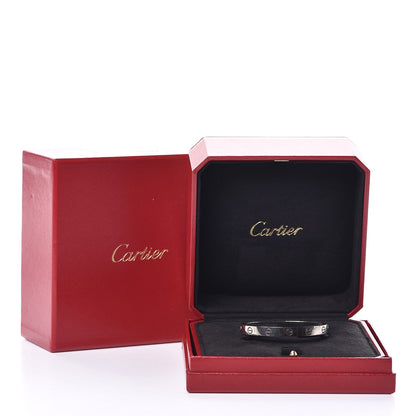 Cartier 18K White Gold LOVE Bracelet 16 8 of 8