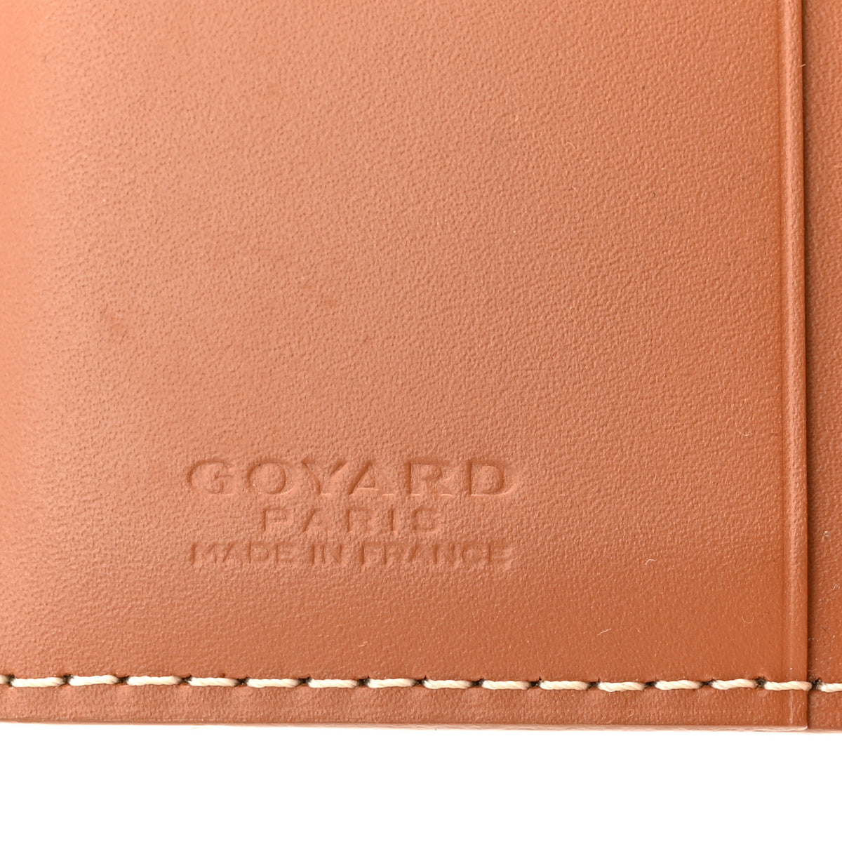 Goyardine Saint Marc Folding Card Case Black Gold