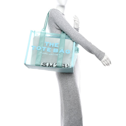 Marc Jacobs Nylon The Mesh Large Tote Bag Pale Blue 2 of 10