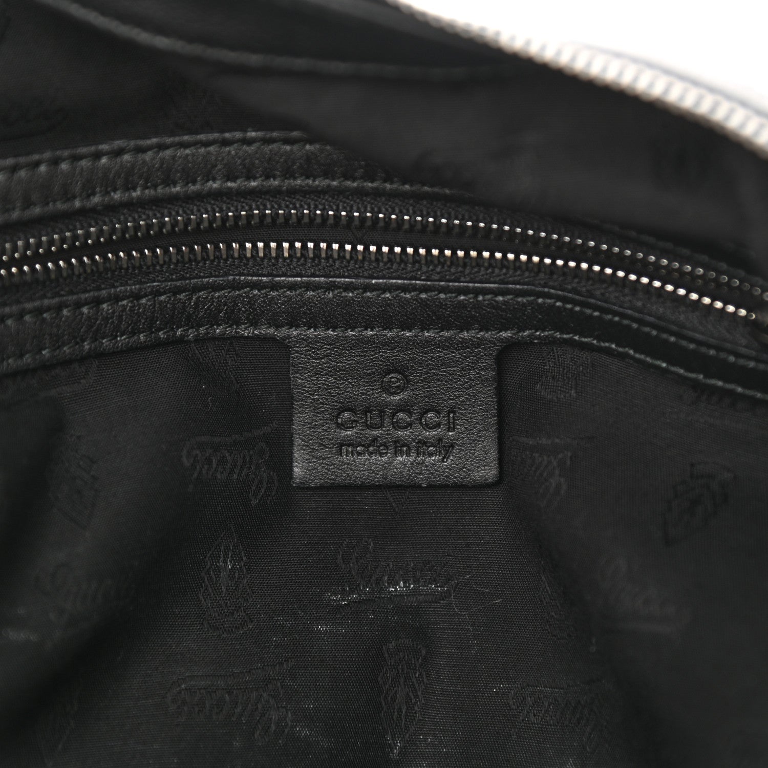 Gucci Calfskin Galaxy Hobo Black 6 of 10