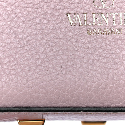 Valentino Garavani Grained Calfskin Mini My Rockstud Frame Bag Poudre 18 of 20