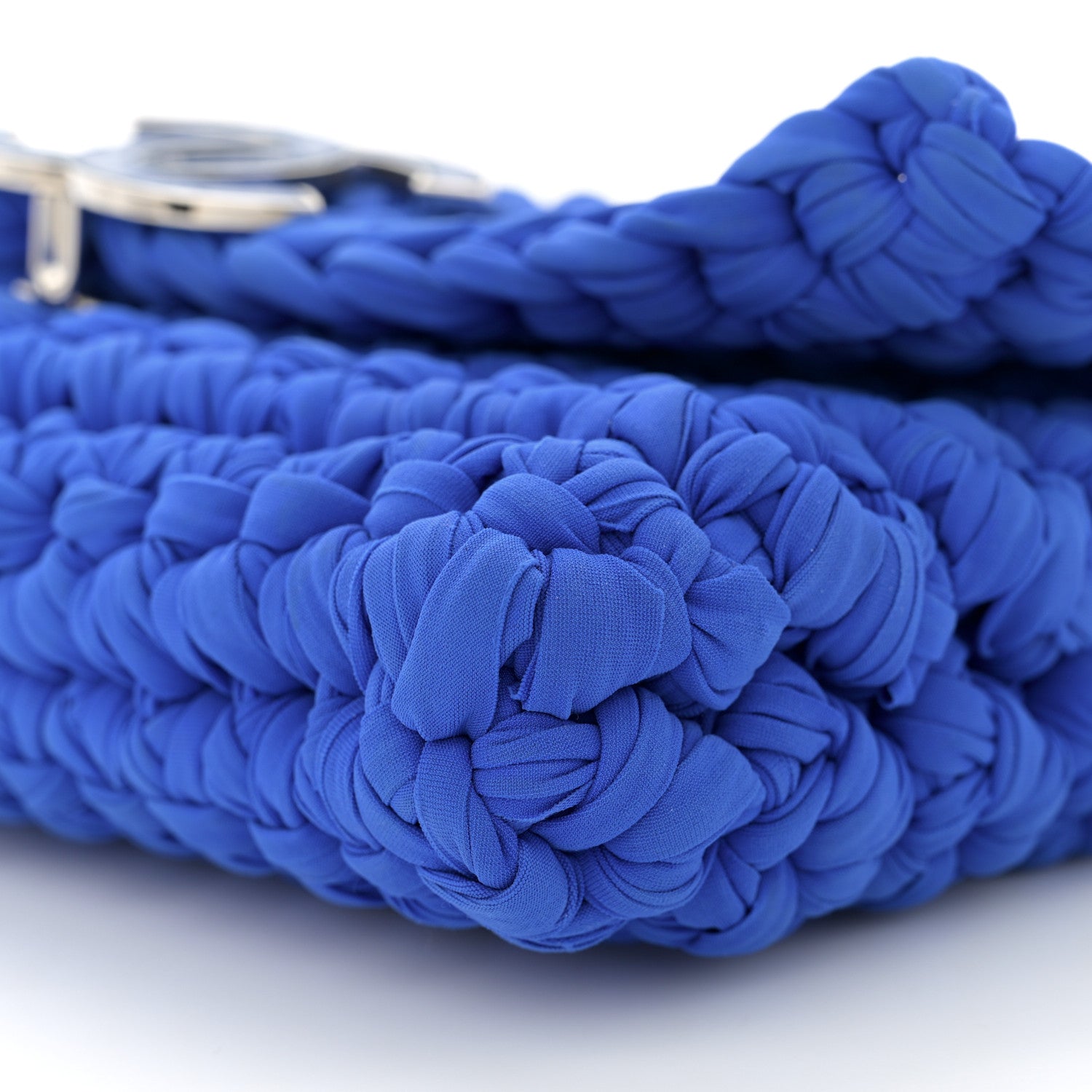 Chanel Crochet Fancy Single Flap Blue 10 of 12