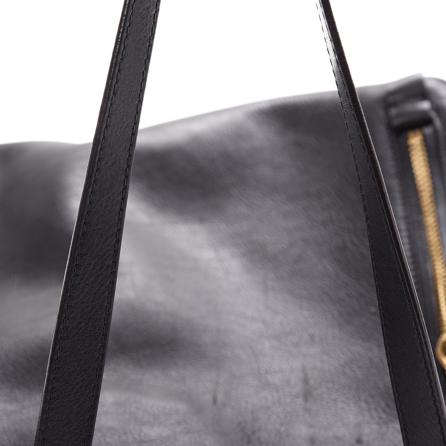 Chloe Smooth Calfskin Medium Milo Shopping Tote Black 19 of 20