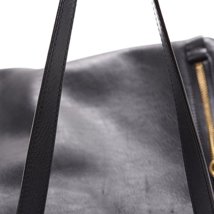 Chloe Smooth Calfskin Medium Milo Shopping Tote Black 19 of 20