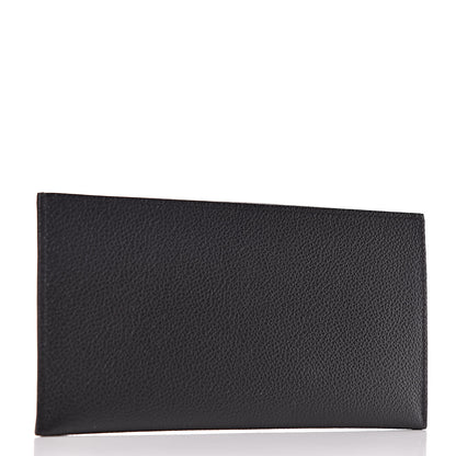 Louis Vuitton Calfskin Felicie Chain Wallet Card Holder Insert Black 3 of 6