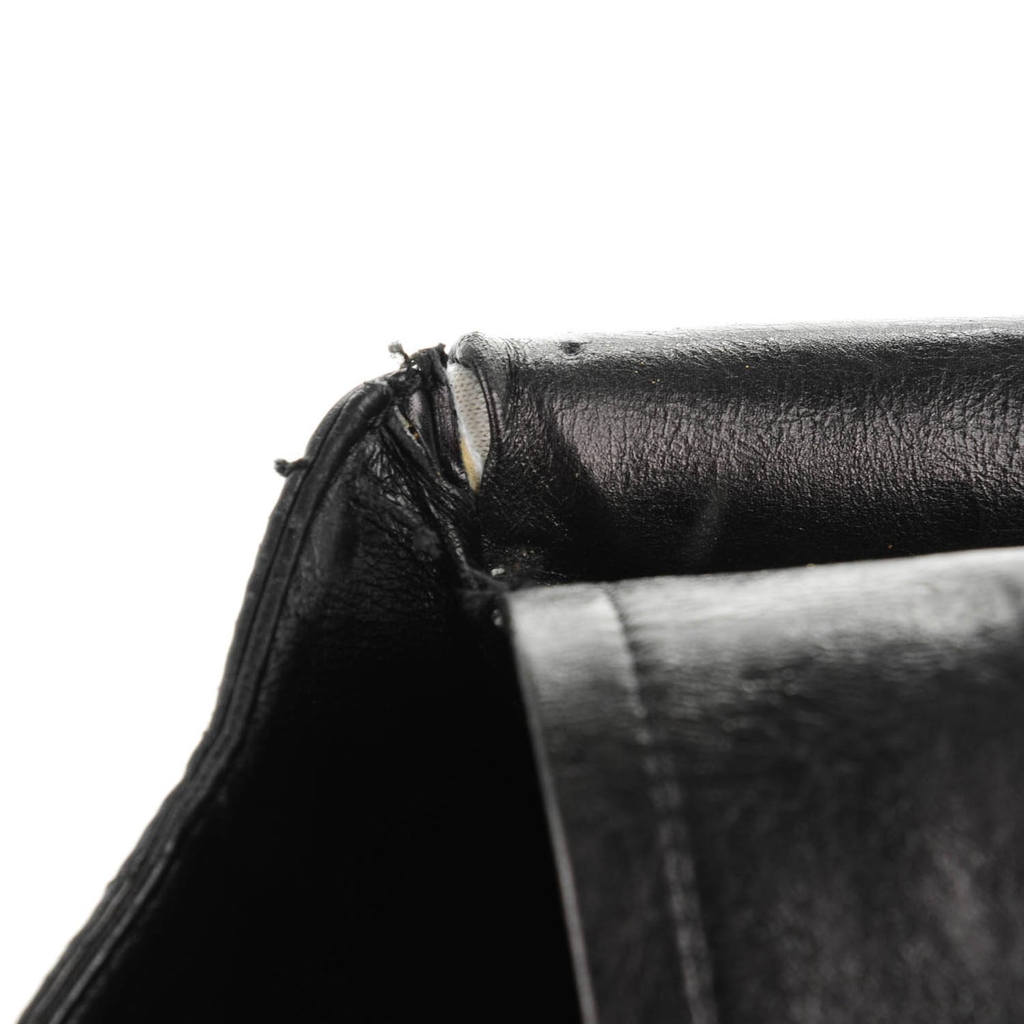 Aged Calfskin Quilted 2.55 Reissue 227 Flap Black