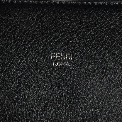 Fendi Vitello Dolce Large By The Way Boston Bag Black 9 of 9