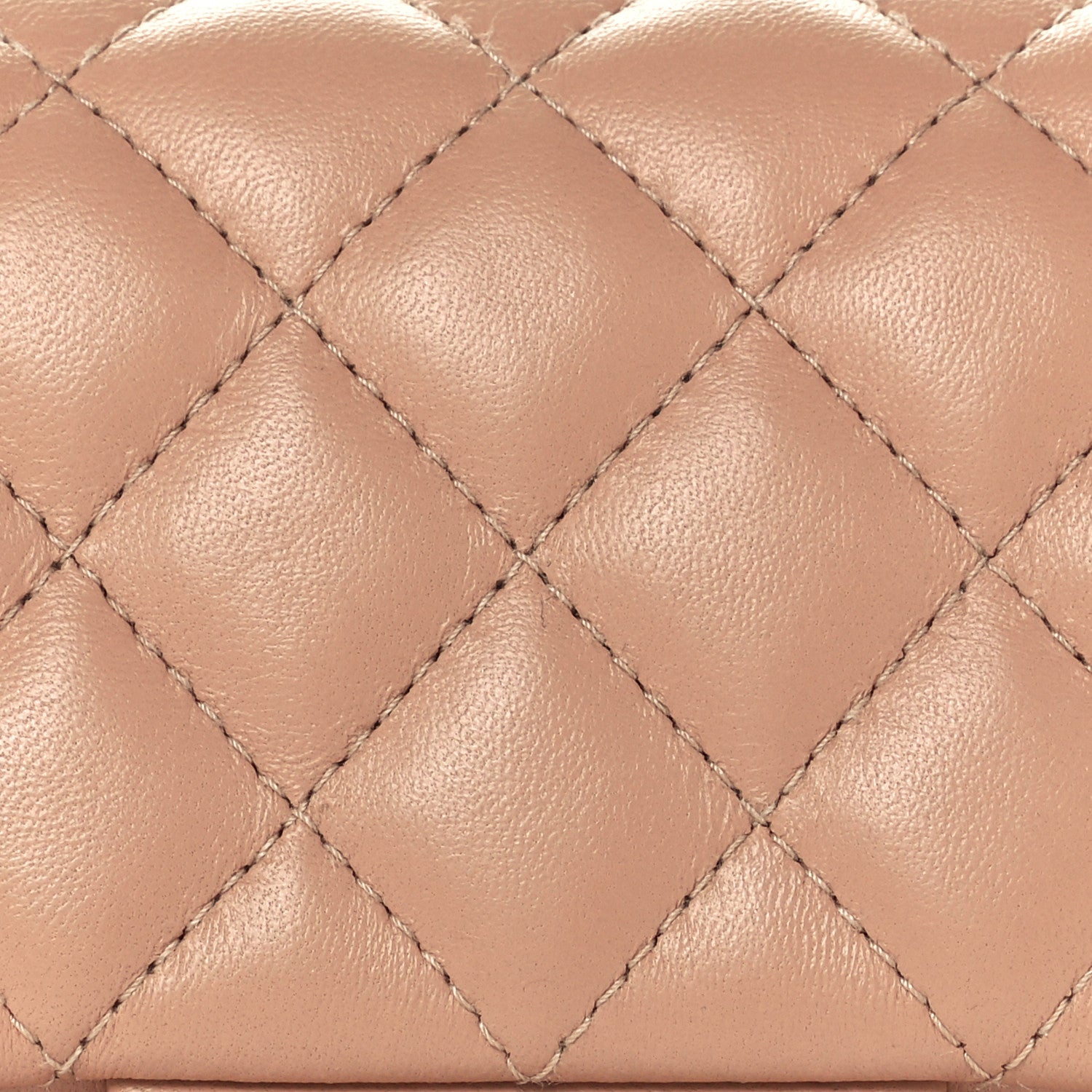 Chanel Lambskin Quilted Mini Square Flap Beige 8 of 11