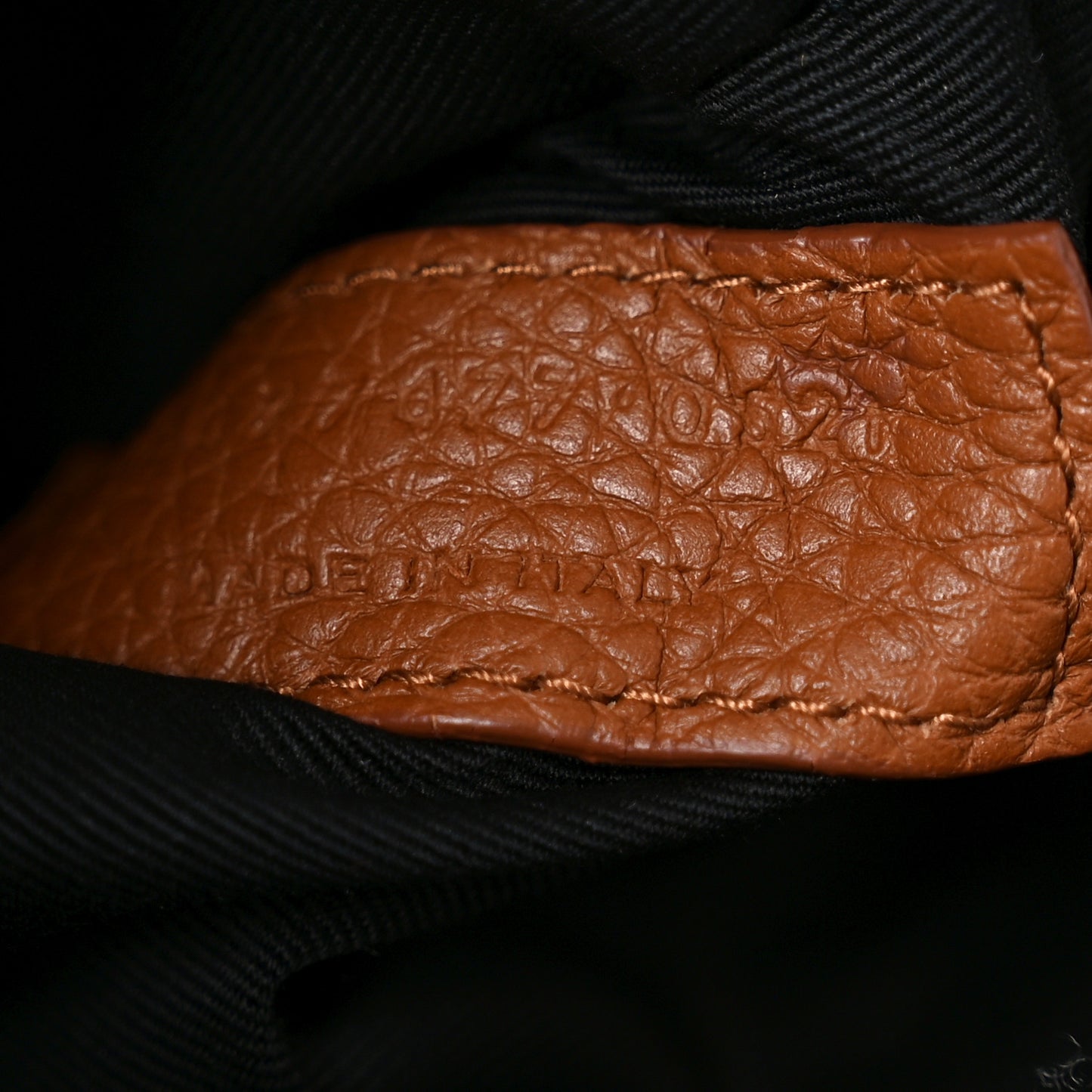 Grained Calfskin Baby Sac De Jour Supple Canyon