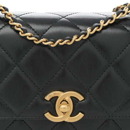 Chanel Calfskin Quilted Mini Perfect Fit Flap Black 21 of 28