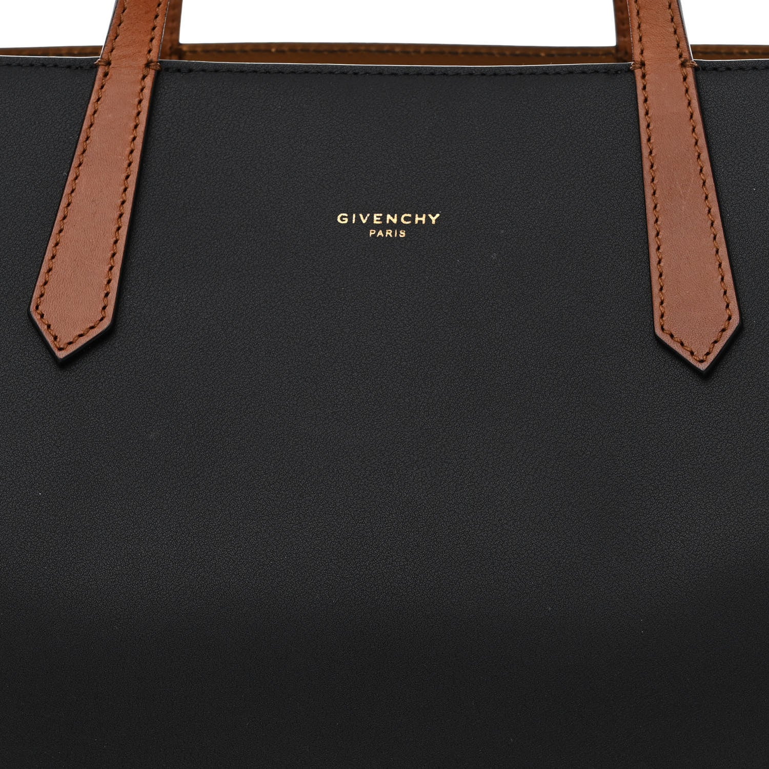 Givenchy Calfskin Medium GV Shopper Tote Black 7 of 9