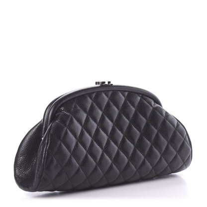 Chanel Caviar Quilted Timeless Clutch Black 2 of 6