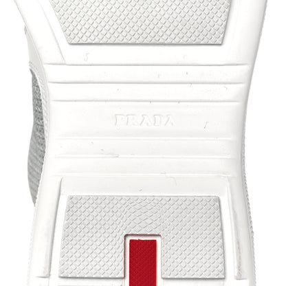 Prada Mesh Neoprene America’s Cup Sneakers 40 White 6 of 7