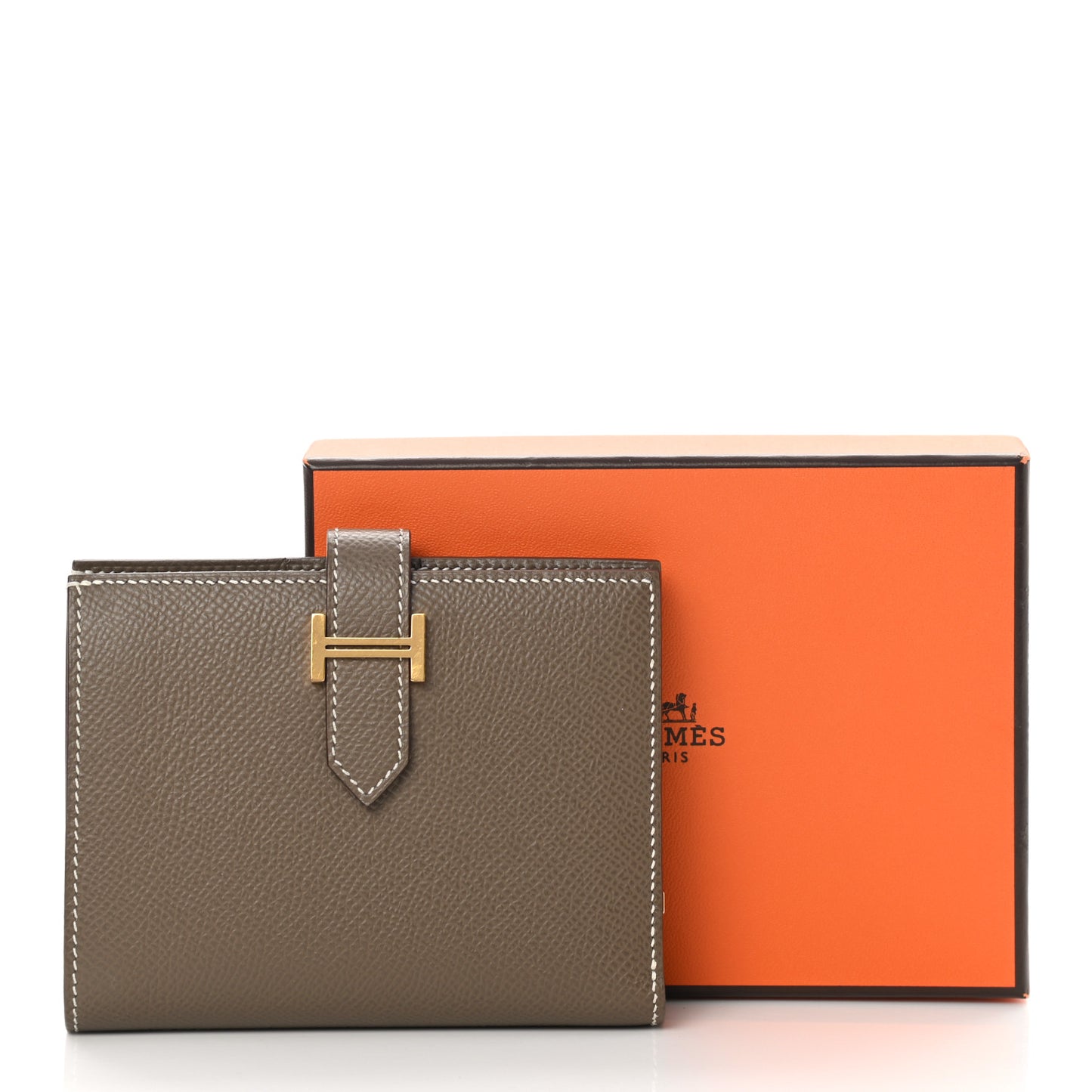 Epsom Bearn Compact Wallet Etoupe