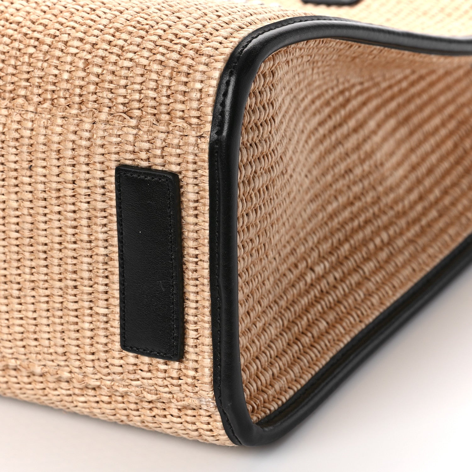 Versace Raffia Studded La Medusa Large Tote Beige 8 of 8