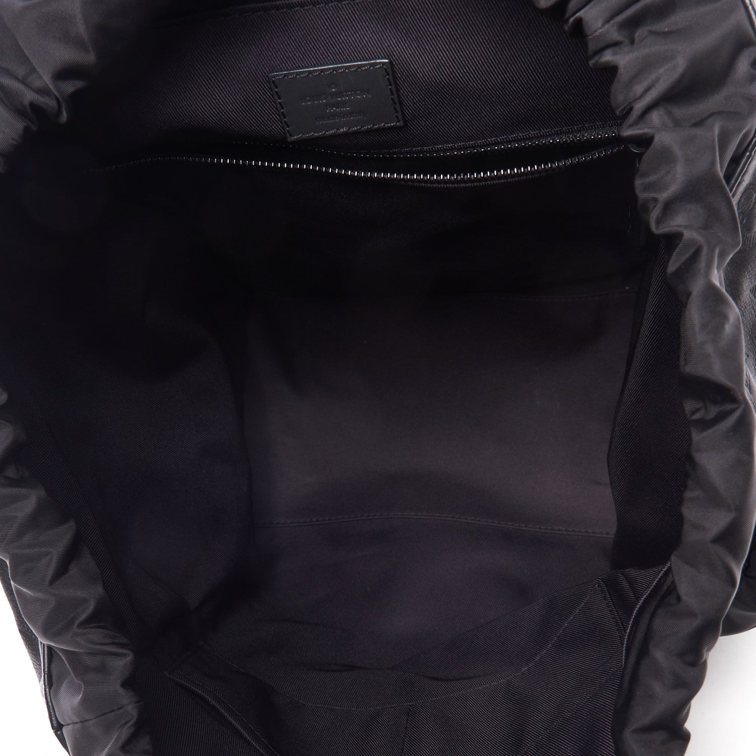 Louis Vuitton Calfskin Monogram Shadow Discovery Backpack Black 6 of 8