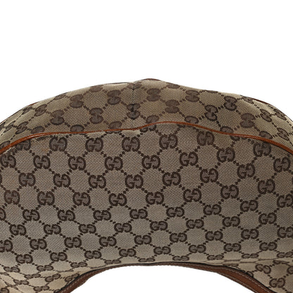 Gucci Monogram Bamboo Ring Hobo Brown 13 of 15