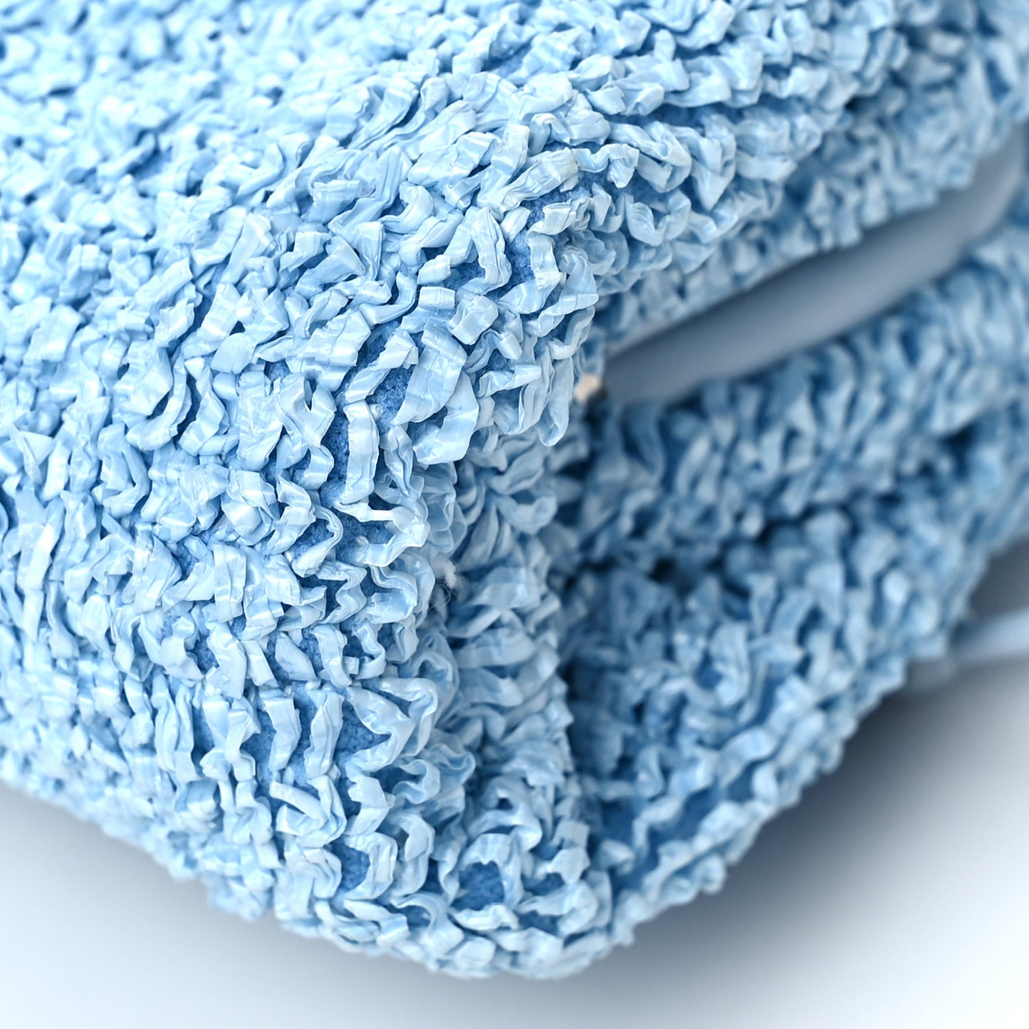 Boucle Curly Raffia The Mini Pouch Bubble