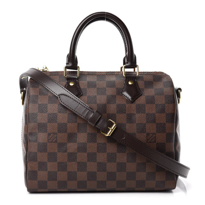 Louis Vuitton Damier Ebene Speedy Bandouliere 25 1 of 17