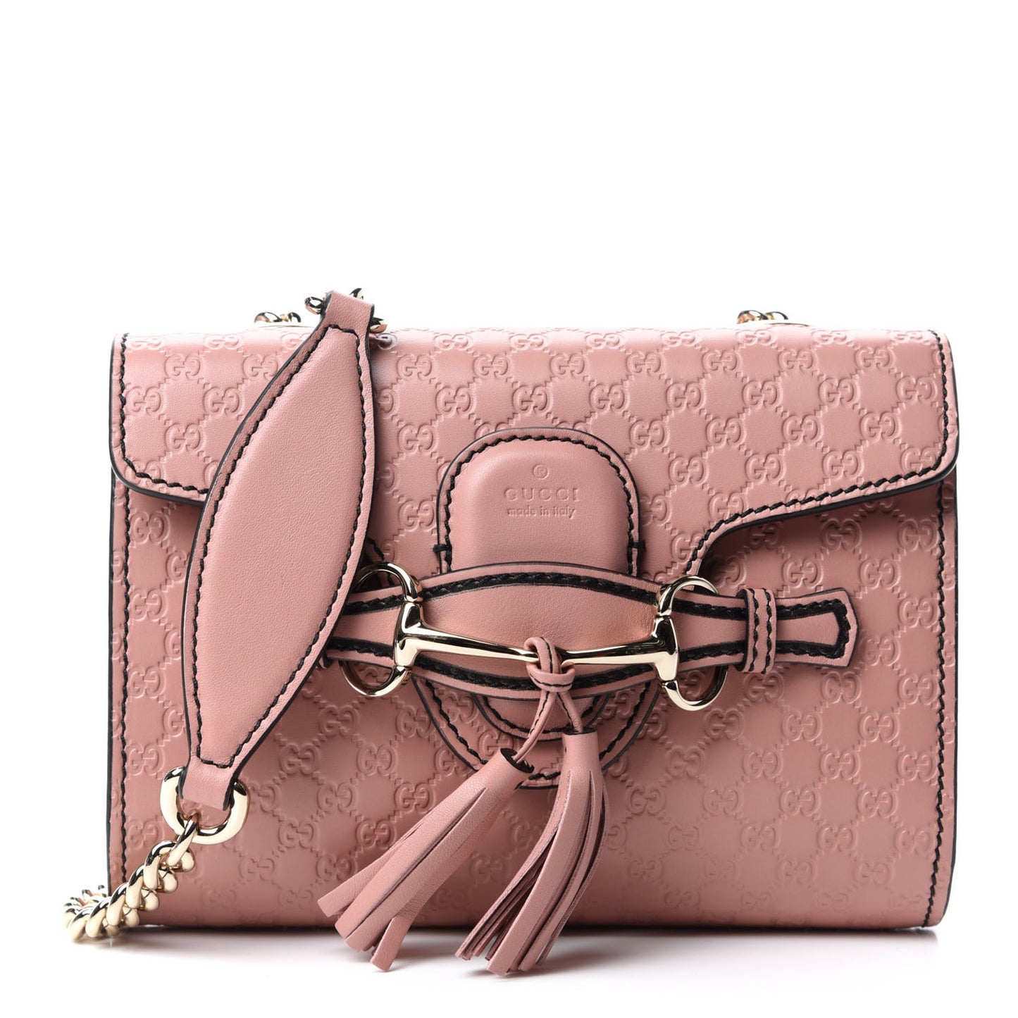Microguccissima Mini Emily Shoulder Bag Soft Pink
