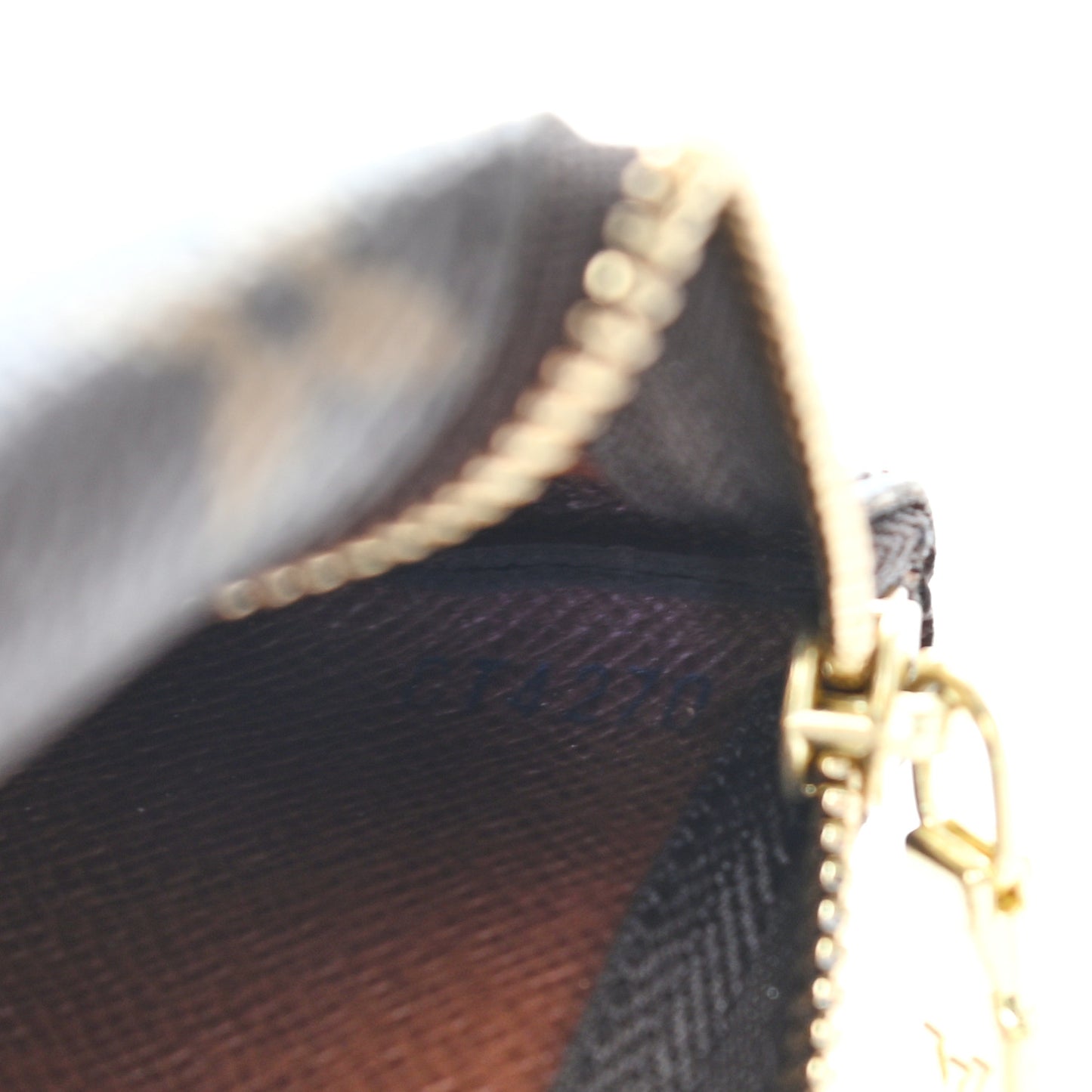 Monogram Key Pouch