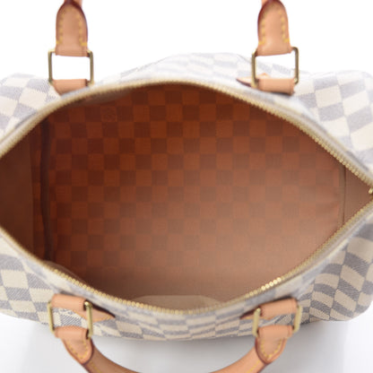 Louis Vuitton Damier Azur Speedy 30 7 of 15