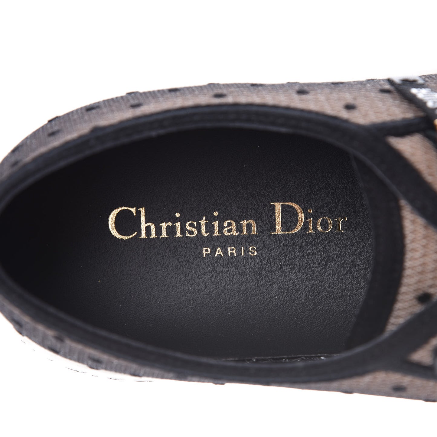 Mesh Plumetis Walk'n Dior Low Top Sneakers 40 Nude