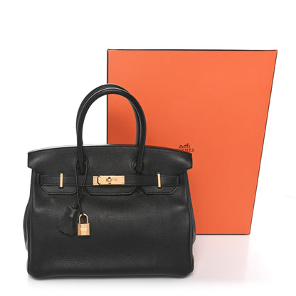 Hermes Taurillon Novillo Birkin 30 Black 11 of 11