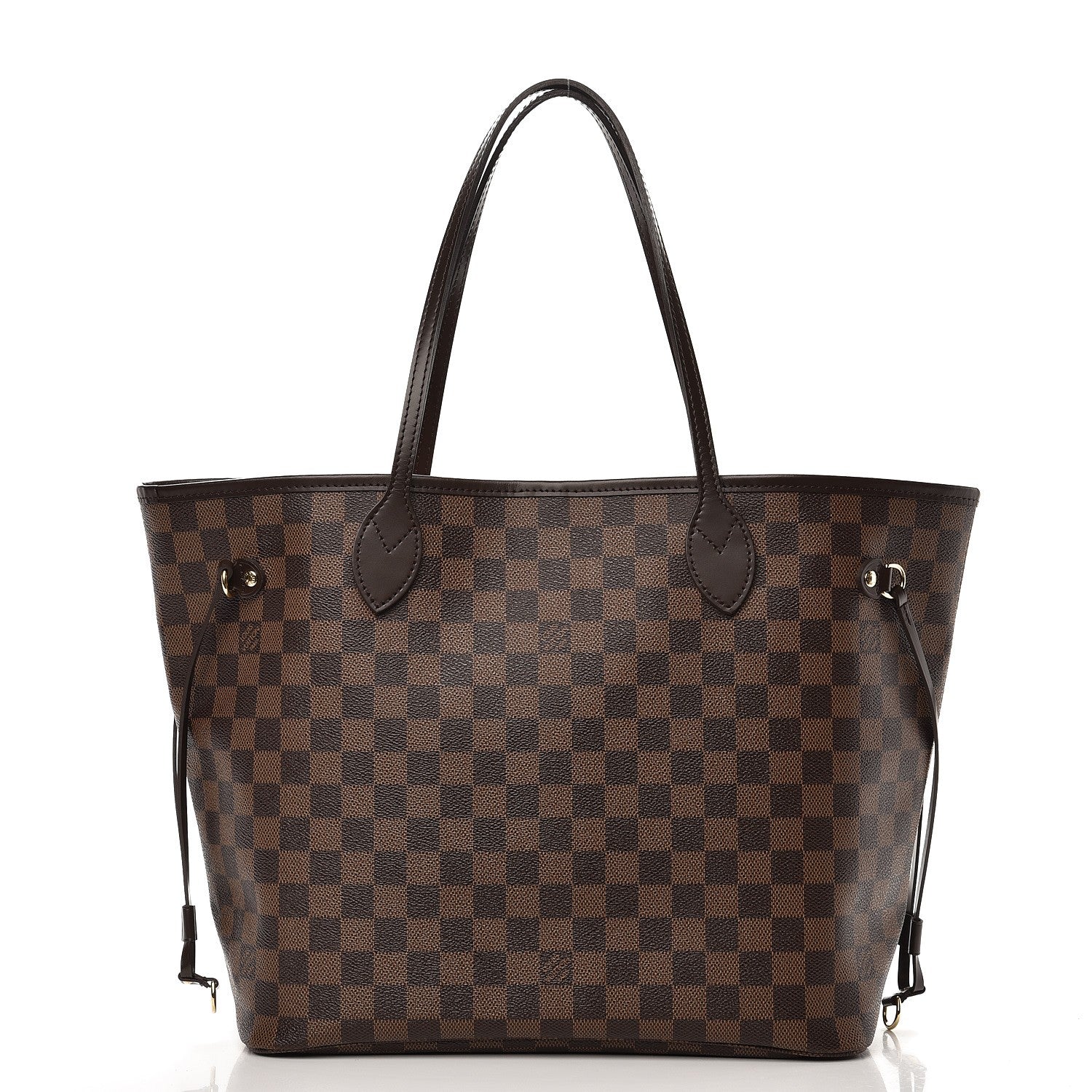 Louis Vuitton Damier Ebene Neo Neverfull MM Rose Ballerine 3 of 10