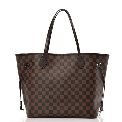Louis Vuitton Damier Ebene Neo Neverfull MM Rose Ballerine 3 of 10