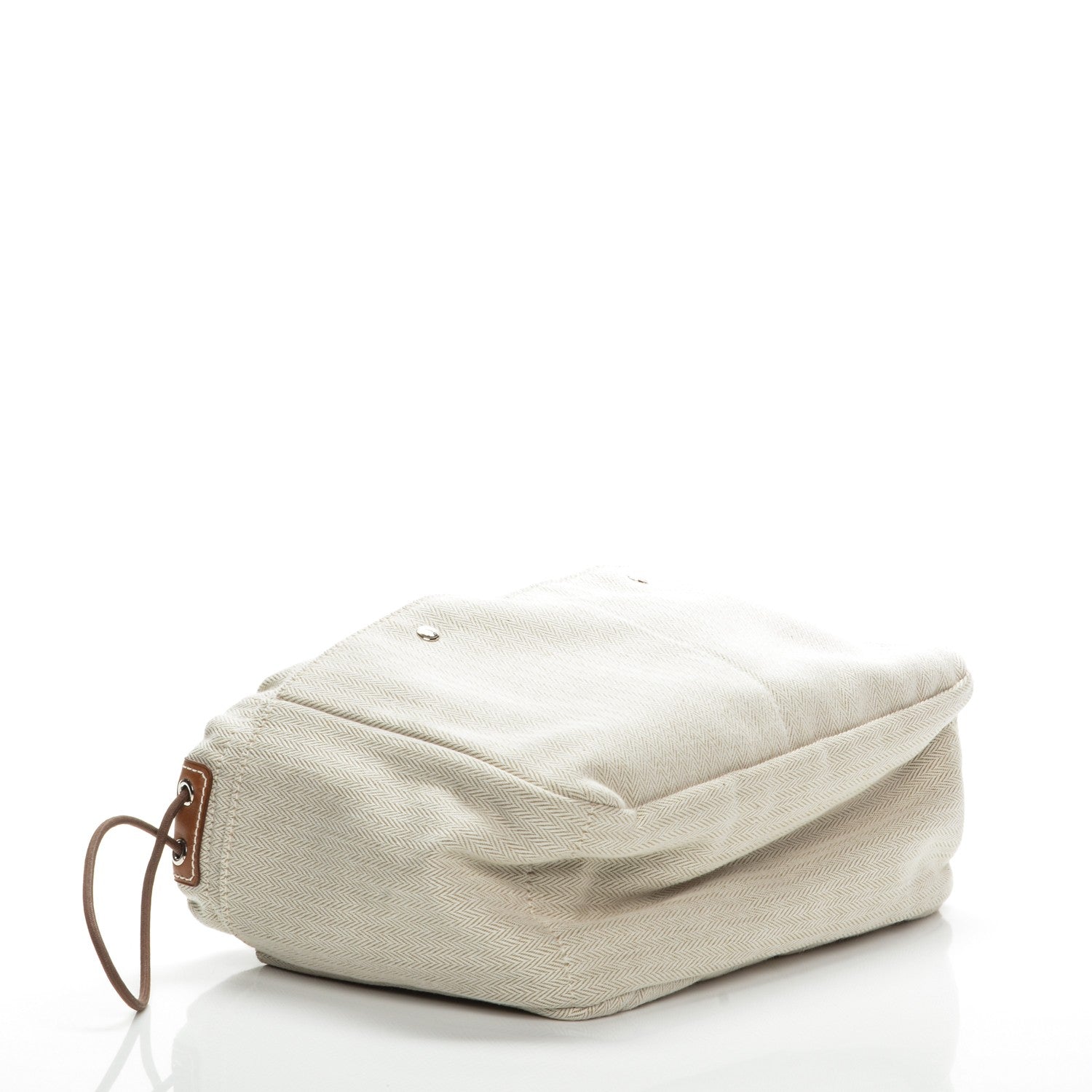 Hermes Canvas Barenia Fourbi 25 MM Pouch Naturel Fauve 4 of 6