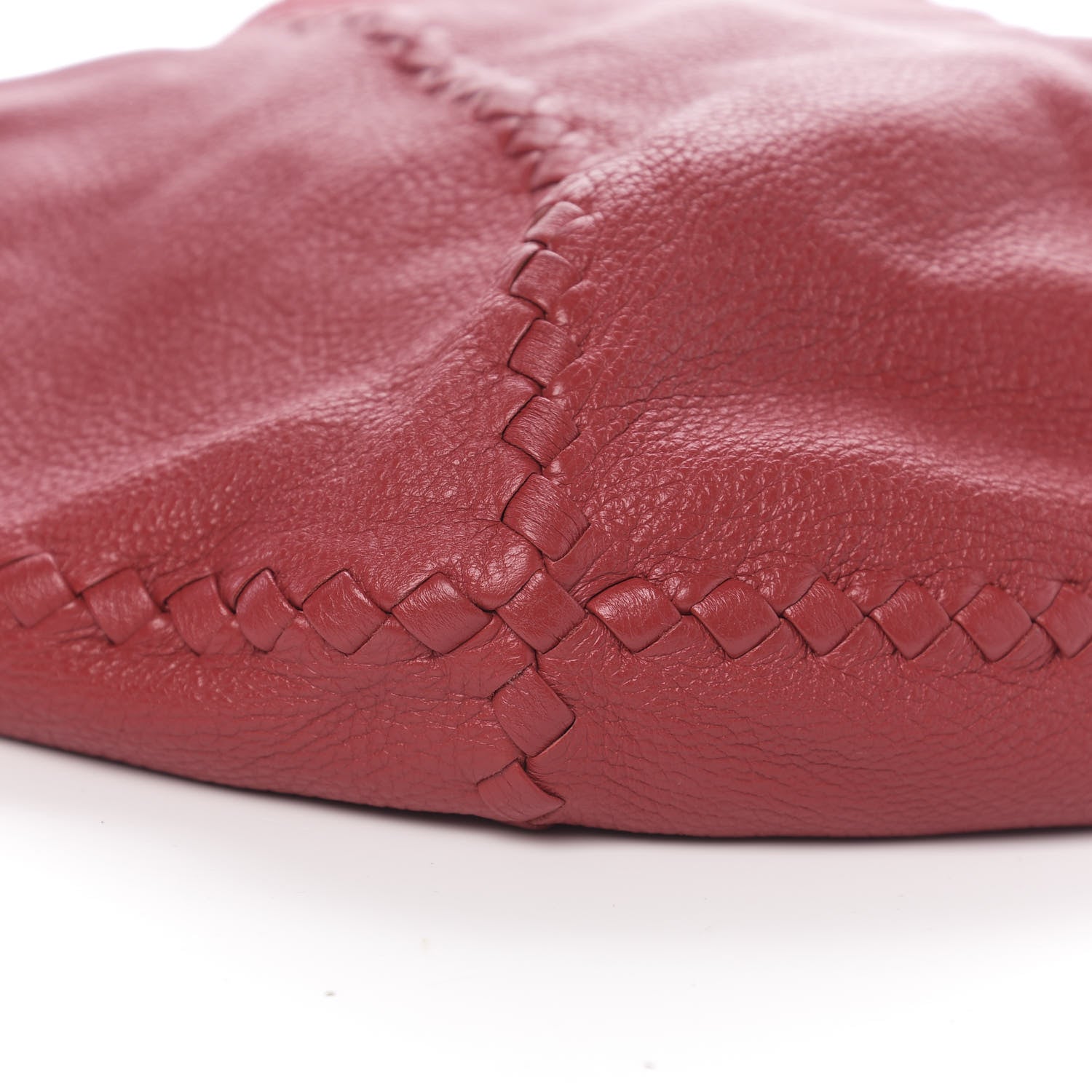 Bottega Veneta Cervo Deerskin Large Hobo China Red 6 of 8