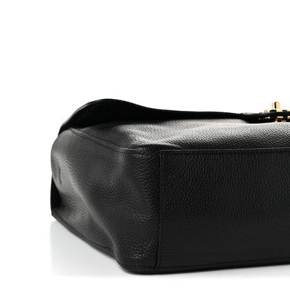 Chanel Grained Calfskin Souplissimo Maxi Flap Black 9 of 10